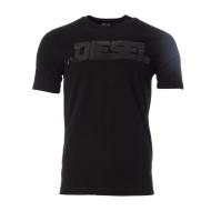 T-Shirt Noir Homme Diesel Magliettas