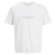 T-Shirt Blanc Garçon Jack & Jones Jortavira pas cher