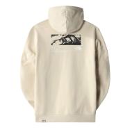 Sweat à Capuche Beige Homme The North Face Coordinate vue 2