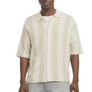 Chemise Beige/Verte Homme Jack & Jones Ortyler vue 3