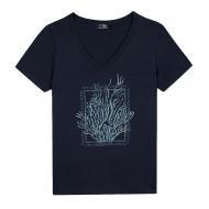 Men’s Navy Blue T-Shirt TBS SEVKITEE affordable