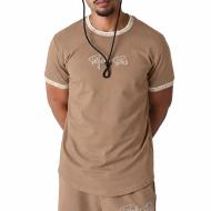 T-Shirt Taupe/Blanc Homme Project X Paris 2511114