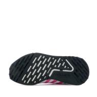 Baskets Blanc/Rose Femme Adidas Multix J vue 5