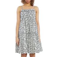 Robe Blanc/Noir Femme Pepe jeans Prixton pas cher