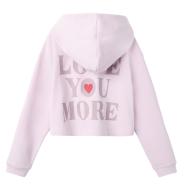 Sweat à Capuche Mauve Fille Name It Terren vue 2