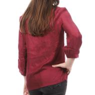 Blouse fuchsia Femme Teddy Smith Tamara vue 2