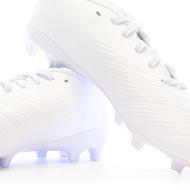 Chaussures de Foot Blanches Junior Adidas Predator League FG vue 7