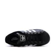 Baskets Superstar Noir/Blanc Mixte Adidas vue 4