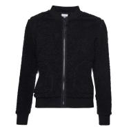 Bomber Noir sherpa Femme Superdry Storm Easy pas cher