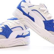 Baskets Blanches/Bleues Garçon/Fille Puma 180 Jr vue 7