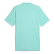 Puma Pure 2.0 Herren Golf Polo Türkis Ansicht 2
