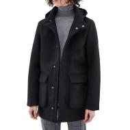 Manteau Noir Homme Teddy Smith Edward vue 2