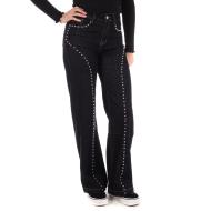 Jean Loose Bleu Brut Femme Monday Premium 1807 pas cher