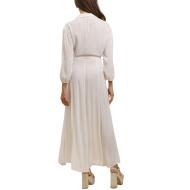 Robe Blanche Femme Goa Spéculos vue 2