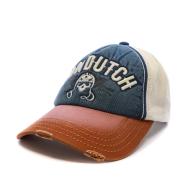 Casquette Bleu/Blanc/Marron Homme Von Dutch Xavier pas cher