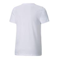T-Shirt Blanc Garçon Puma ESS Logo Tee vue 2