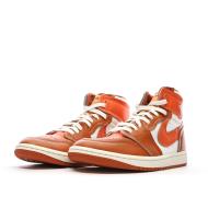 Air Jordan 1 High MM Baskets Oranges Femme Nike vue 6