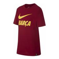 FC Barcelone T-shirt Bordeaux Garçon Nike CD1497 pas cher