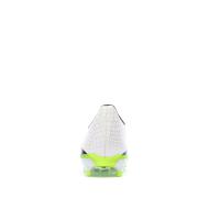 Zapatillas de fútbol blancas/negras/amarillas para niños Adidas Predator League MG ver 3