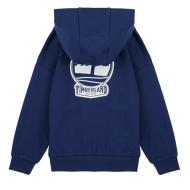 Timberland Sweatshirt mit Reißverschluss für Jungen, marineblau, T60451/84N-JR Ansicht 2