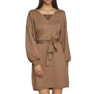 Robe Marron Femme Vila Tracy pas cher