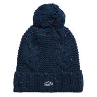 Bonnet Marine Femme Superdry Rib Knit Beanie