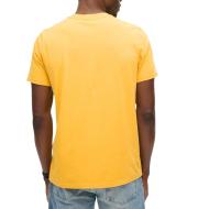 T-shirt Jaune/Noir Homme Superdry Embroidered vue 2