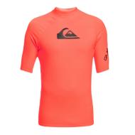 Lycra Orange Fluo Garçon Quiksilver Alltime pas cher