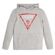 Sweat à capuche Gris Garçon Guess