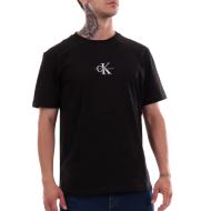 T-shirt Noir Homme Calvin Klein Jeans MonologoBeh