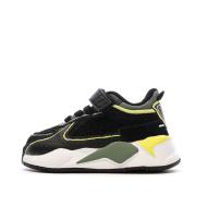 Baskets Noires/Jaunes Garçon Puma Spongebob pas cher