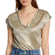 T-Shirt Gris Femme Morgan DAYA1 pas cher