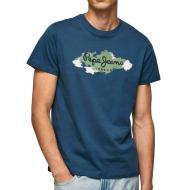 T-shirt Marine Homme Pepe jeans Raffael