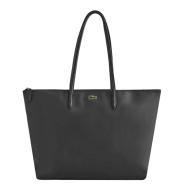 Grand Sac Cabas Noir Femme Lacoste Concept Shopping pas cher