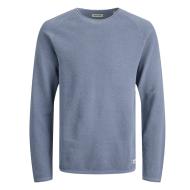 Pull Bleu Homme Jack & Jones Knit Crew vue 3