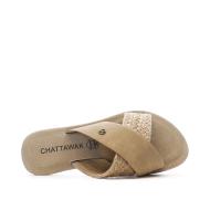 Sandales Beiges Femme Chattawak Dacota vue 4