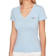 T-shirt Bleu Femme Pepe Jeans Bleu N