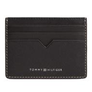 Portefeuille Noir Homme Tommy Hilfiger Saffianos0 pas cher