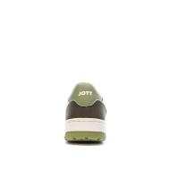 Baskets Blanches/Kaki Homme Jott River vue 3