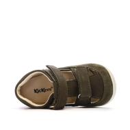 Sandales Kaki Garçon Kickers Salome vue 4