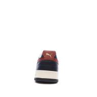 Baskets Noires/Blanches/Rouges Homme Puma Rbd vue 3