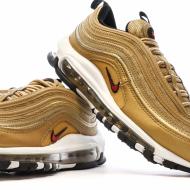 Baskets Doré Femme Nike Air Max 97 vue 7