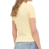 T-shirt Jaune Femme Guess 1981 vue 2