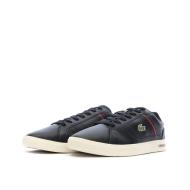 Baskets Noires/Rouges Homme Lacoste Court vue 6