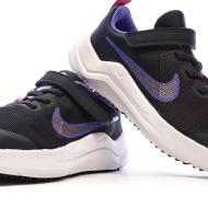 Baskets Noir Fille Nike Downshifter 12 vue 7
