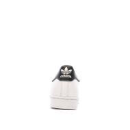 Baskets Blanches/Noires Enfant Adidas Superstar vue 3