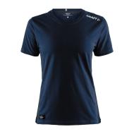 T-shirt Marine Femme Craft Community Mix pas cher
