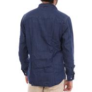 Chemise Denim Bleu Homme Jack & Jones Plain vue 2