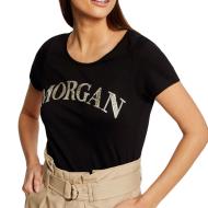 T-shirt Noir Femme Morgan Dzanzi