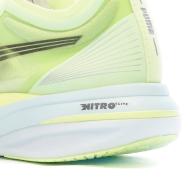 Chaussures de running Jaunes Femme Puma Deviate Nitro Elite vue 7